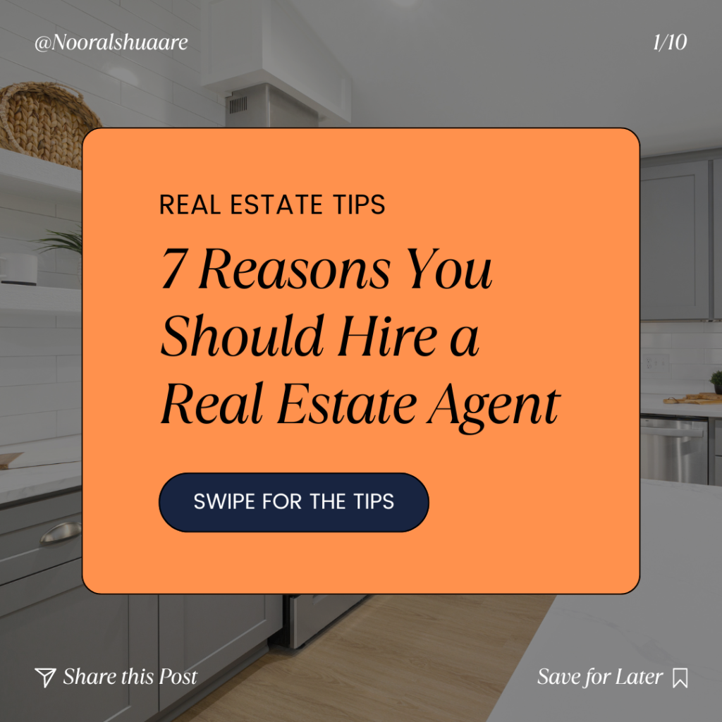 Why hire a Real Estate Agent